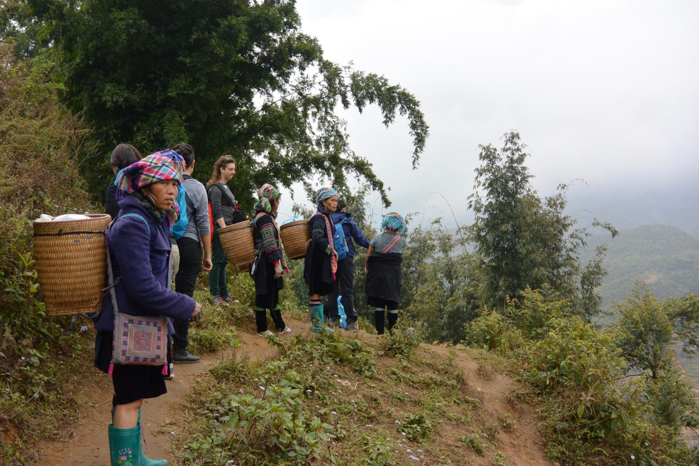 Trekking con Mujeres Hmong en Sapa