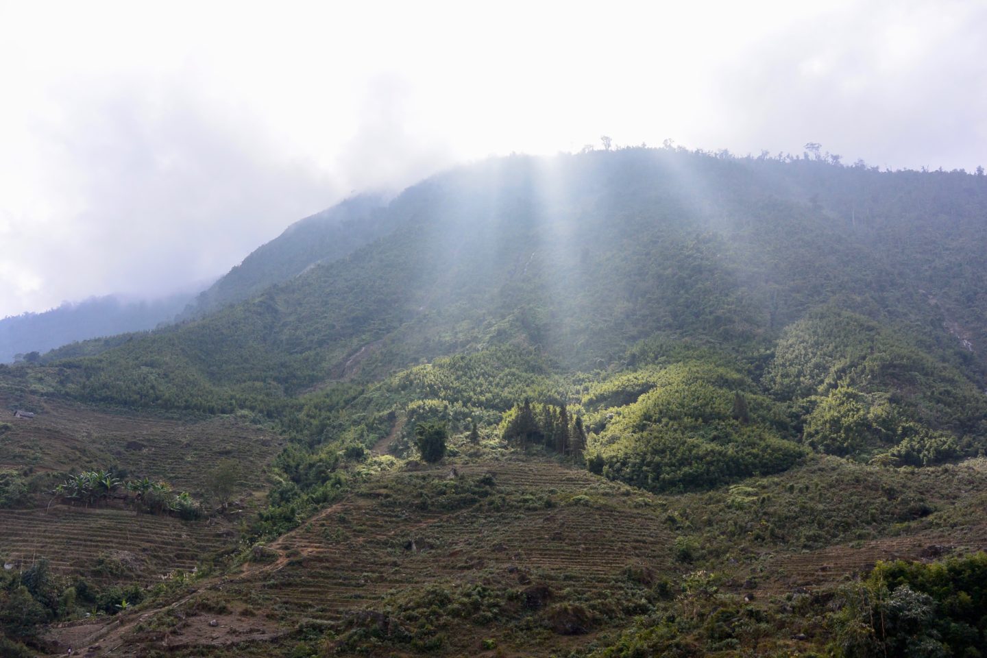 trekking al rededor de Ta Van