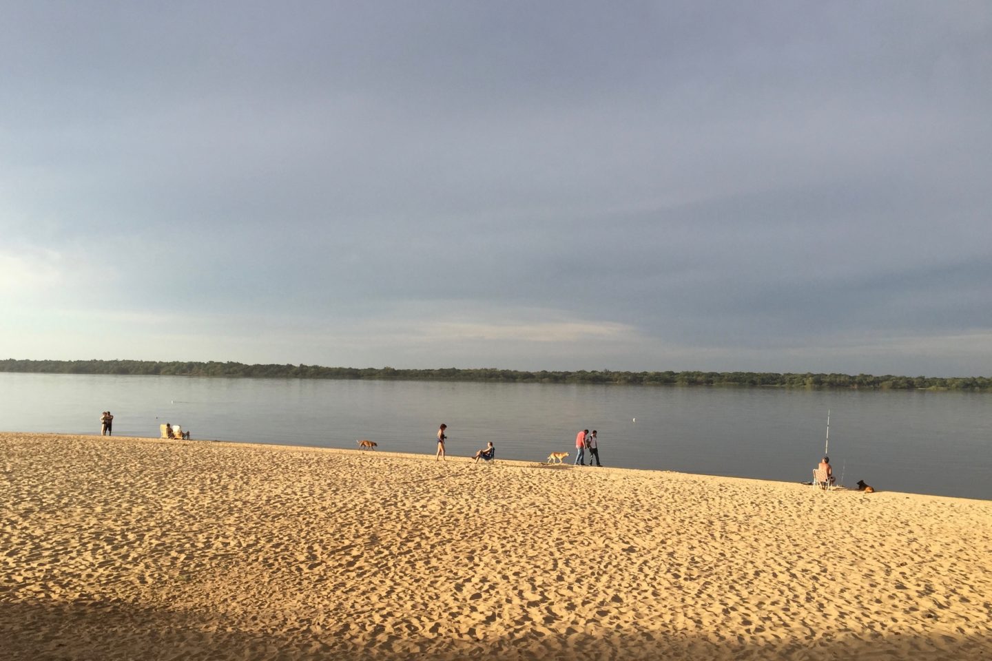 Colon beach in the evening