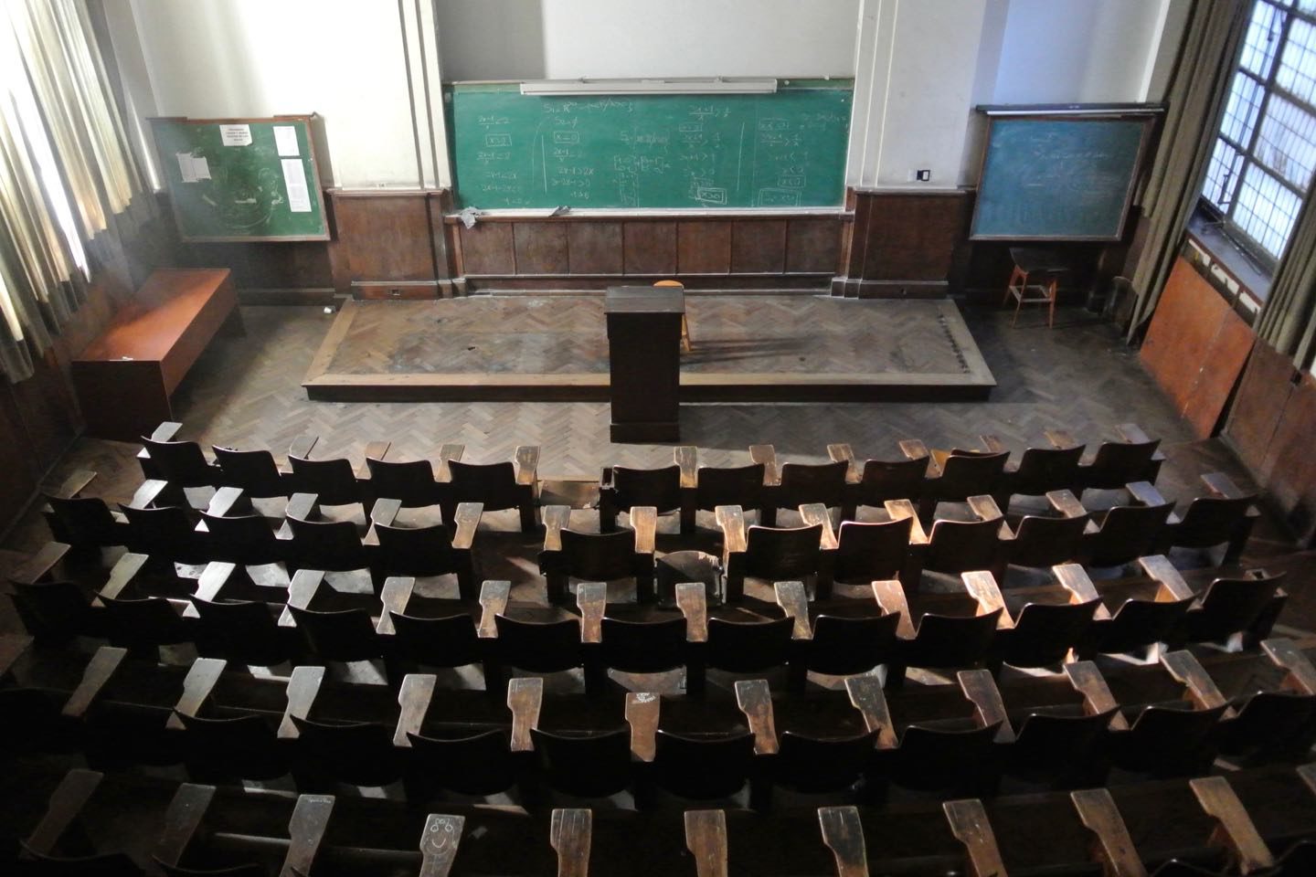 Salón de Clases de la Universidad Nacional de Córdoba