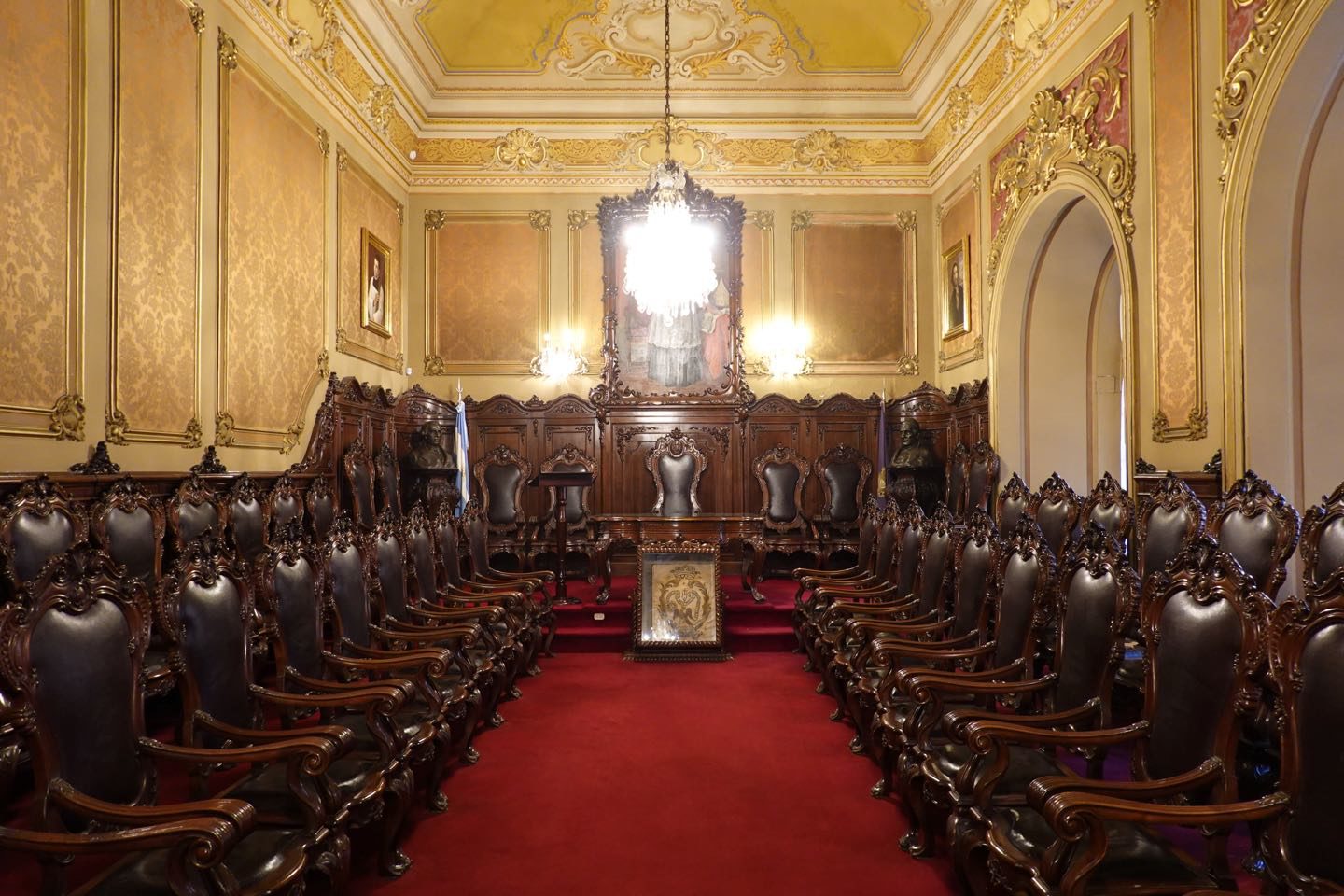 Graduation and thesis room of the National University of Cordoba