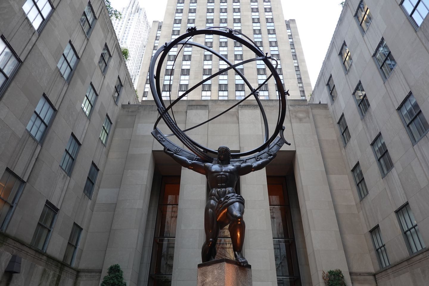 Atlas, un icono de muchas películas sobre Nueva York.