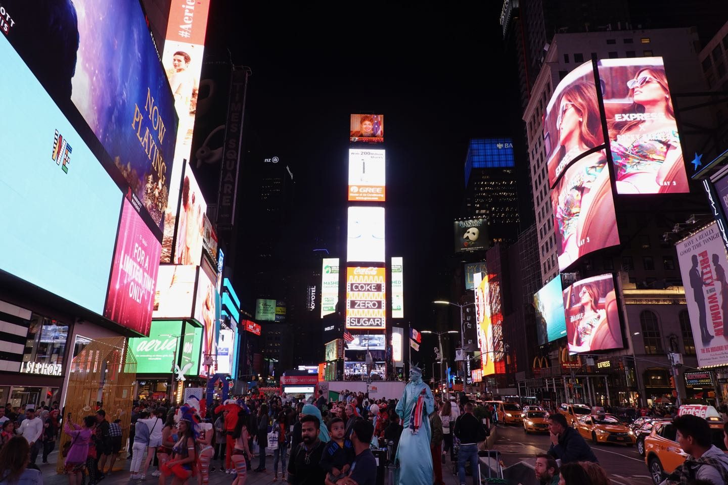 Time Square de noche