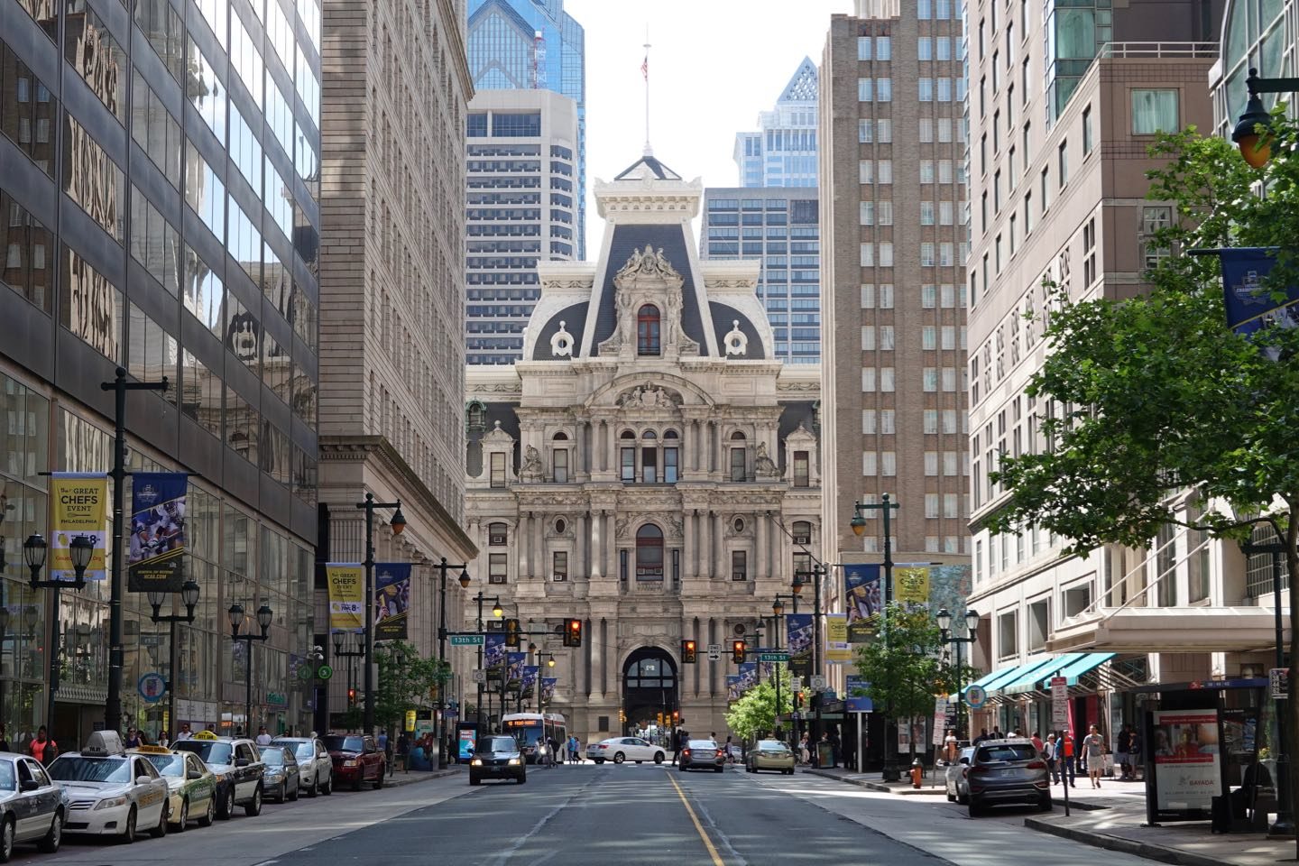 City Hall, Downtown Philadelphia.